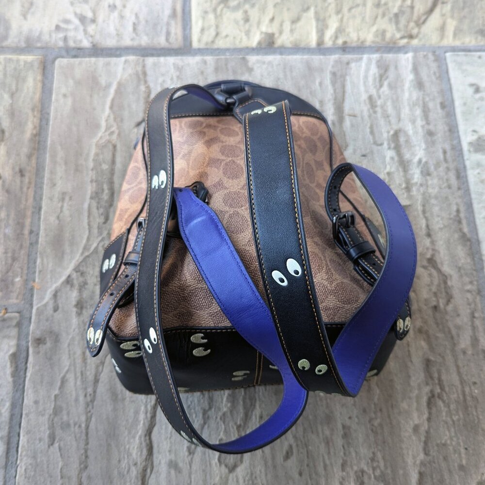 Coach X Disney - Snow White Leather Dark Fairytale Backpack *HTF* - Picture 6 of 10